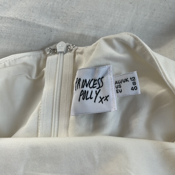 Princess Polly KIRIBATI MINI DRESS WHITE - Picture 6 of 8